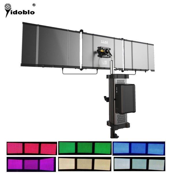 yidoblo app control slim folding led panels video light rgb ligthting durable aluminum body professional foldable lamp flash heads
yidoblo app control slim folding led panels video light rgb ligthting durable aluminum body professional foldable lamp flash heads