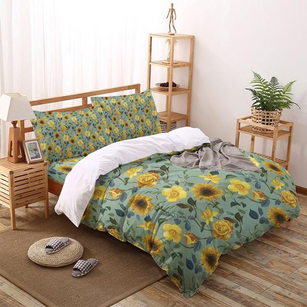 sunflower retro plant leaves duvet cover set home textile bedclothes bed comforter comfortable king size bedding sets
sunflower retro plant leaves duvet cover set home textile bedclothes bed comforter comfortable king size bedding sets