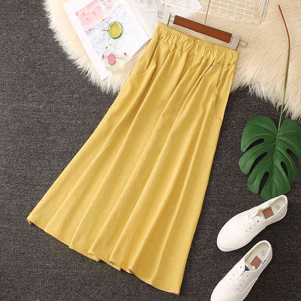 skirts summer cotton maxi korean-style pockets solid a-line pleated long skirts blue yellow khaki 10 colors, Black
skirts summer cotton maxi korean-style pockets solid a-line pleated long skirts blue yellow khaki 10 colors, Black
