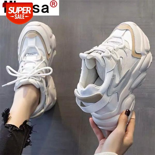 2021 spring new women's vulcanized shoes comfortable platform sneakers color matching increased round head women casual #qt18
2021 spring new women's vulcanized shoes comfortable platform sneakers color matching increased round head women casual #qt18