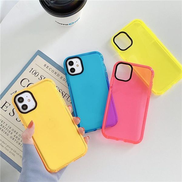 fluorescent color shockproof phone for iphone 11 pro xr x xs max 7 8 plus neon case soft tpu clear cover 
fluorescent color shockproof phone for iphone 11 pro xr x xs max 7 8 plus neon case soft tpu clear cover