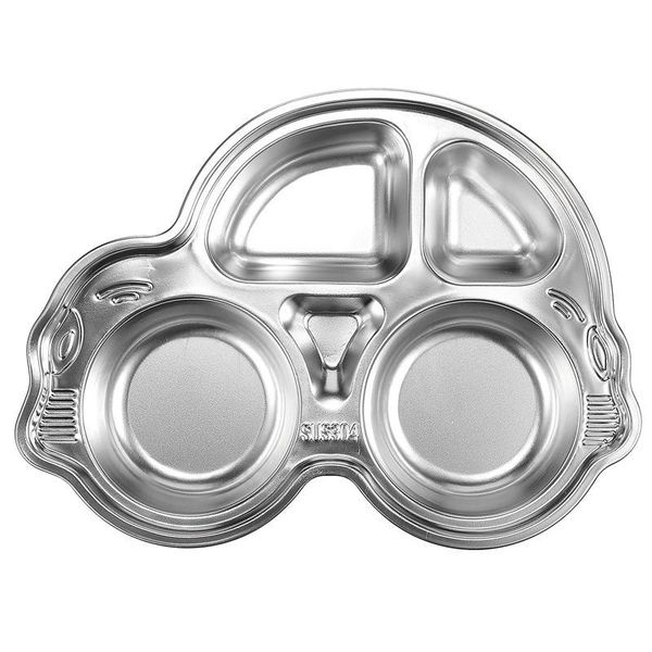 dishes & plates 1pc stainless steel divided plate kids cartoon separated grid serving tray
dishes & plates 1pc stainless steel divided plate kids cartoon separated grid serving tray
