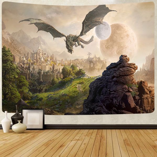 simsant psychedelic castle tapestry dragon cruise ship summer sea wall hanging tapestries for living room beach towel blanket
simsant psychedelic castle tapestry dragon cruise ship summer sea wall hanging tapestries for living room beach towel blanket