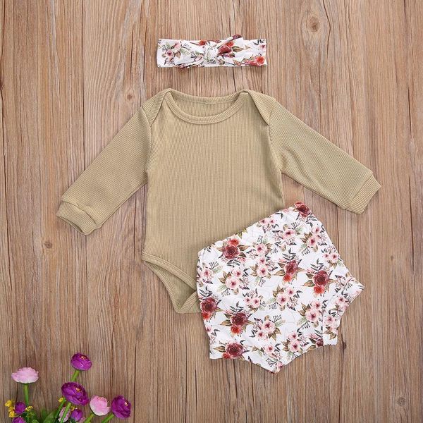 baby & children's 0-24m girl romper summer shorts suit flower printed o-neck long sleeve casual 3-piece headband clothing sets, White
baby & children's 0-24m girl romper summer shorts suit flower printed o-neck long sleeve casual 3-piece headband clothing sets, White