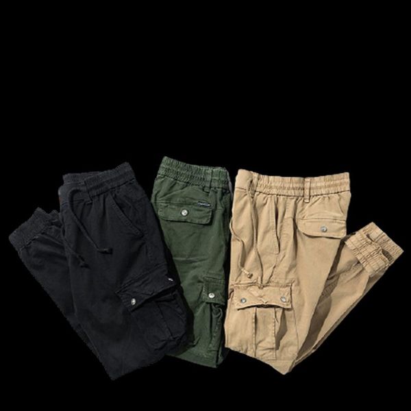 casual pants men's spring and autumn 2021 hong kong style trend is good with loose tooling tide brand nine-point overalls, Black
casual pants men's spring and autumn 2021 hong kong style trend is good with loose tooling tide brand nine-point overalls, Black