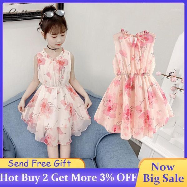 girl's dresses girls 2021 summer sleeveless kids children's clothing princess party dress casual chiffon 3-14 y, Red;yellow
girl's dresses girls 2021 summer sleeveless kids children's clothing princess party dress casual chiffon 3-14 y, Red;yellow