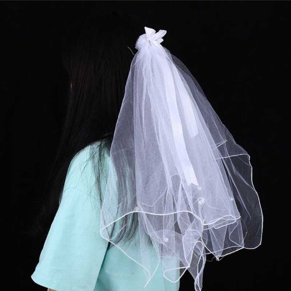 bridal veils fashion white ivory short flower girl veil two layer bowknot 70cm with comb wedding accessories, Black
bridal veils fashion white ivory short flower girl veil two layer bowknot 70cm with comb wedding accessories, Black