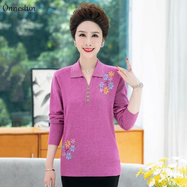 women's sweaters women autumn winter causal mother pullover knitted sweater clothing soft elasticity embroidery for, White;black
women's sweaters women autumn winter causal mother pullover knitted sweater clothing soft elasticity embroidery for, White;black