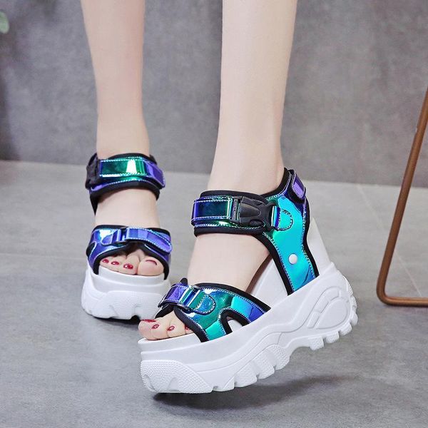 sandals 2021 summer wedge shoes woman fashion high heels light breathable sandal women slope heel casual non-slip, Black
sandals 2021 summer wedge shoes woman fashion high heels light breathable sandal women slope heel casual non-slip, Black