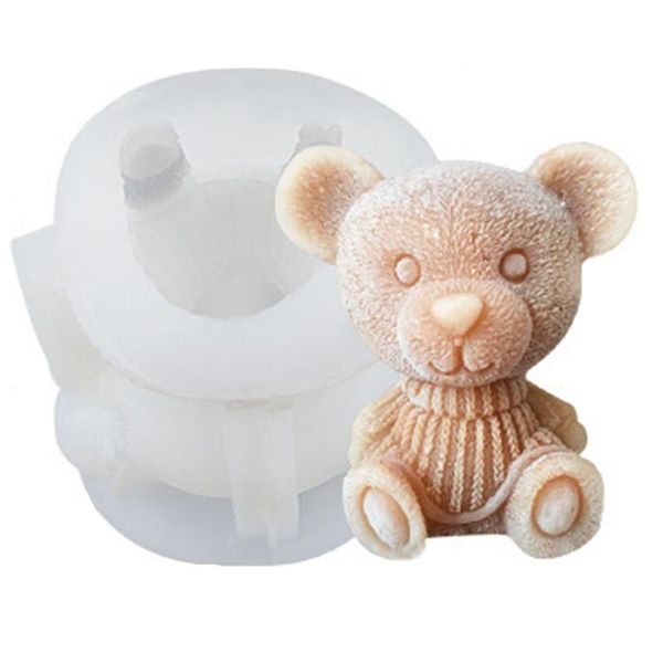 craft tools 1pcs 3d knitted bear silicone soap mold fondant cake border moulds chocolate mould decorating kitchen baking acce
craft tools 1pcs 3d knitted bear silicone soap mold fondant cake border moulds chocolate mould decorating kitchen baking acce