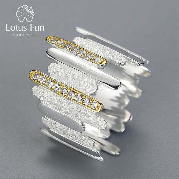 lotus fun real 925 sterling silver handmade natural zircon fine jewelry creative minimalist style parallel lines rings for women 211217, Slivery;golden
lotus fun real 925 sterling silver handmade natural zircon fine jewelry creative minimalist style parallel lines rings for women 211217, Slivery;golden