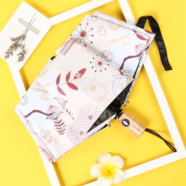 umbrellas travel umbrella rain women three-folding windproof digital printing flower female waterproof parasol
umbrellas travel umbrella rain women three-folding windproof digital printing flower female waterproof parasol