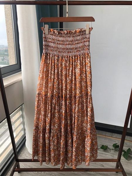slim high elastic waist midi skirt for womens a-line floral print lady ruffles long skirts bohemian holiday vacation 2021, Black
slim high elastic waist midi skirt for womens a-line floral print lady ruffles long skirts bohemian holiday vacation 2021, Black