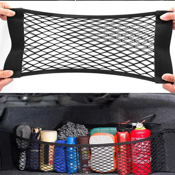 car organizer trunk storage bag nylon mesh nets auto back rear magic sticker universal pocket cage seat
car organizer trunk storage bag nylon mesh nets auto back rear magic sticker universal pocket cage seat