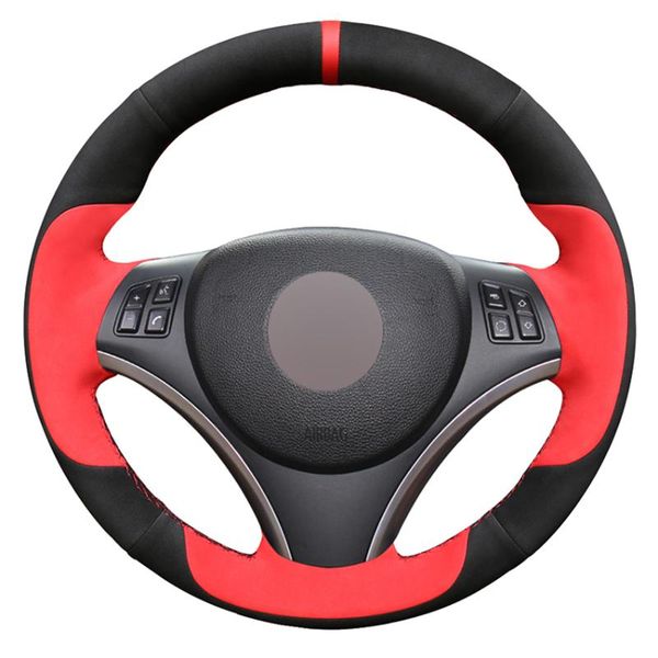 steering wheel covers black red suede hand-stitch car cover for m sport 3 seriese91 320i 325i 330i 335i m3 e90 e92 e93
steering wheel covers black red suede hand-stitch car cover for m sport 3 seriese91 320i 325i 330i 335i m3 e90 e92 e93