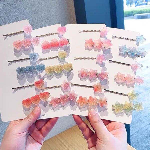 hair accessories sweet~fantasy girl starry sky soft candy hairpin one word clip cute side five-pointed star love female gift, Slivery;white 
hair accessories sweet~fantasy girl starry sky soft candy hairpin one word clip cute side five-pointed star love female gift, Slivery;white
