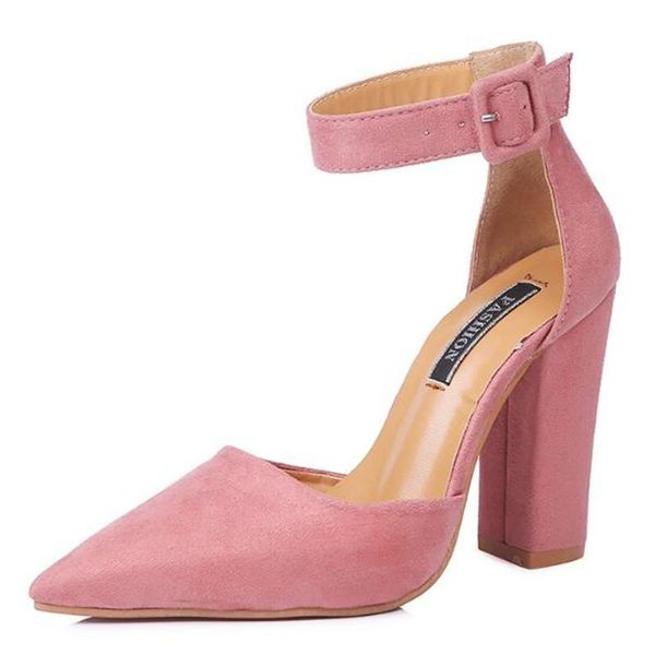 women sandals flock buckle strap 8cm thick heel high heels pointed toe shallow shoes sandalias mujer 2021 size 35-42, Black
women sandals flock buckle strap 8cm thick heel high heels pointed toe shallow shoes sandalias mujer 2021 size 35-42, Black