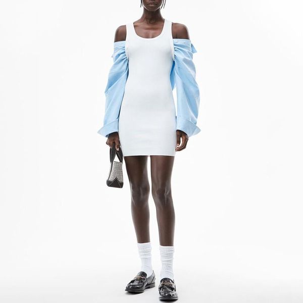 casual dresses inproda women dress patchwork knitting stitching fake two irregular ladies off shoulder slim thin mini autumn 2021, Black;gray
casual dresses inproda women dress patchwork knitting stitching fake two irregular ladies off shoulder slim thin mini autumn 2021, Black;gray