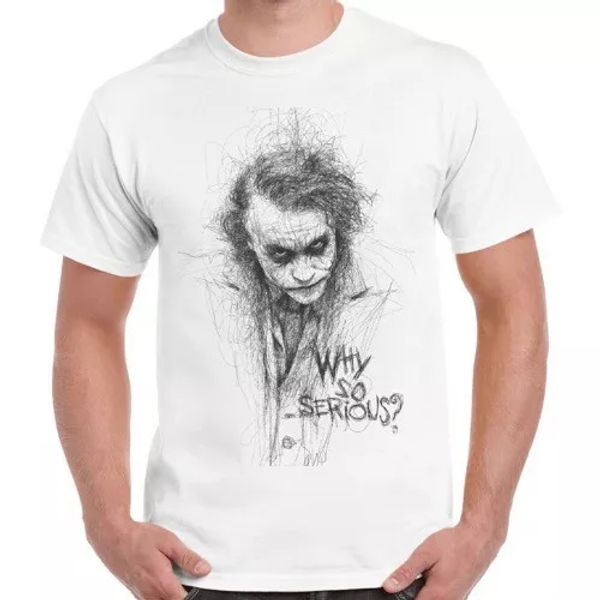 joker sketch gotham why so serious cool vintage comic retro t shirt 149, White;black
joker sketch gotham why so serious cool vintage comic retro t shirt 149, White;black