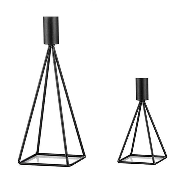 metal taper black candle holders set of 2,modern decorative centerpiece candlestick for table(without candles)
metal taper black candle holders set of 2,modern decorative centerpiece candlestick for table(without candles)