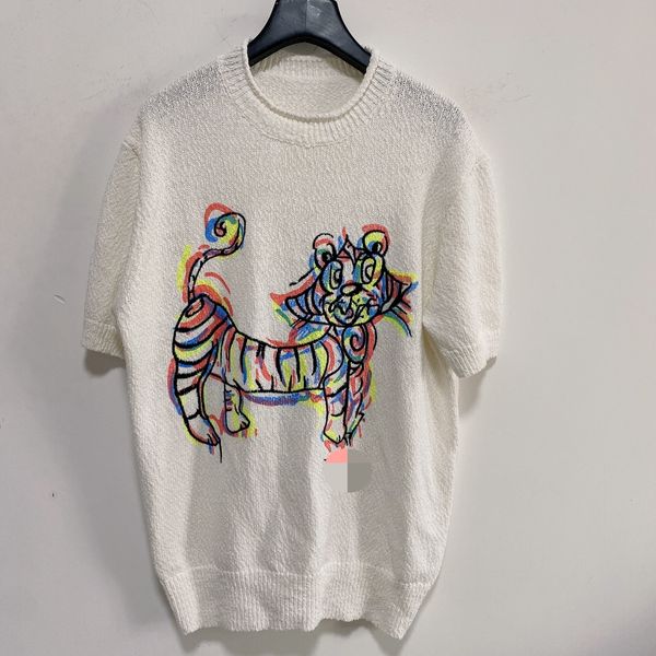 317 2021 milan style summer sweater brand same style regular long sleeve crew neck kint sweater white women clothes yiduo, White;black
317 2021 milan style summer sweater brand same style regular long sleeve crew neck kint sweater white women clothes yiduo, White;black