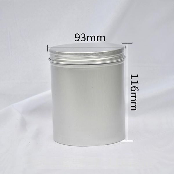 storage bottles & jars 10pcs 750g empty travel aluminum cosmetic jar 116*93mm container 750ml screw cap makeup case tea box metal packaging
storage bottles & jars 10pcs 750g empty travel aluminum cosmetic jar 116*93mm container 750ml screw cap makeup case tea box metal packaging