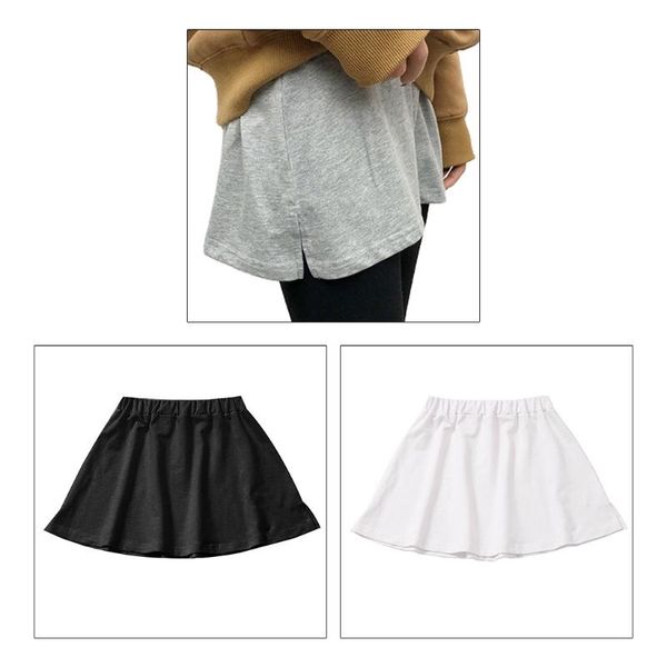 skirts women layered false fake hem solid color elastic detachable pleated skirt side split decorative sweatshirt bottom apron, Black
skirts women layered false fake hem solid color elastic detachable pleated skirt side split decorative sweatshirt bottom apron, Black