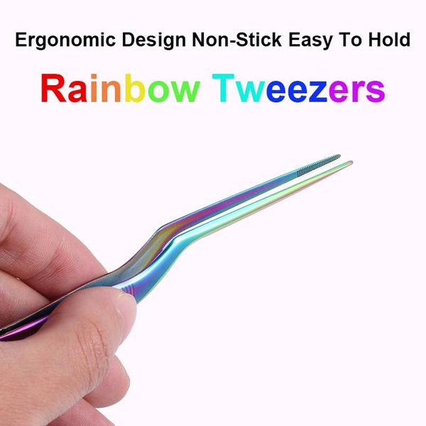 eyebrow tools & stencils long holding shaped rainbow tweezers ear bending pick otolaryngology special forceps stainless steel makeup
eyebrow tools & stencils long holding shaped rainbow tweezers ear bending pick otolaryngology special forceps stainless steel makeup