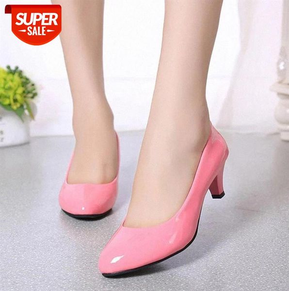 patent leather low heels shoes women professional ladies shallow mouth work elegant office #yc6z, Black
patent leather low heels shoes women professional ladies shallow mouth work elegant office #yc6z, Black