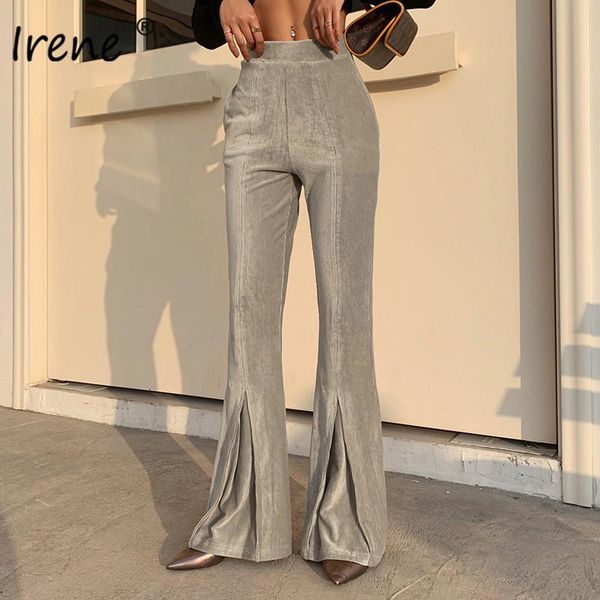 irene fashion corduroy flare pants women elastic high waist skinny trousers ladies casual autumn winter streetwear 2021 women's & capri, Black;white
irene fashion corduroy flare pants women elastic high waist skinny trousers ladies casual autumn winter streetwear 2021 women's & capri, Black;white