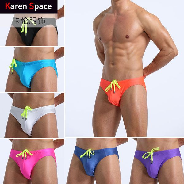 swimwear fashion popular lace up swimming trunks quick drying beach sports pants men's briefs
swimwear fashion popular lace up swimming trunks quick drying beach sports pants men's briefs