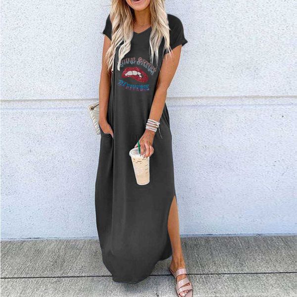 round casual dresses women's neck short sleeve loose medium length drs, Black;gray
round casual dresses women's neck short sleeve loose medium length drs, Black;gray
