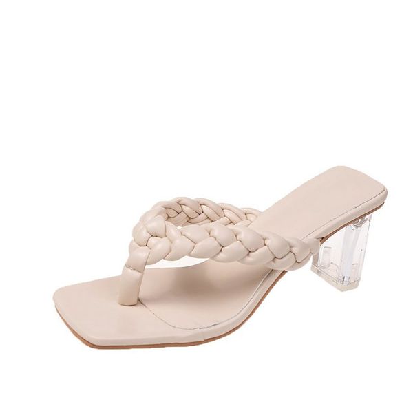 ladies fashion high heels slippers pu leather weave women square toe slipper flip flop women's casual shoes female 2021 summer rtyh454w, Black
ladies fashion high heels slippers pu leather weave women square toe slipper flip flop women's casual shoes female 2021 summer rtyh454w, Black