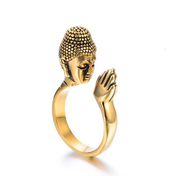 cluster rings buddha religious sakyamuni gold for women 316l stainless steel ring men gothic jewelry never fade drop, Golden;silver
cluster rings buddha religious sakyamuni gold for women 316l stainless steel ring men gothic jewelry never fade drop, Golden;silver