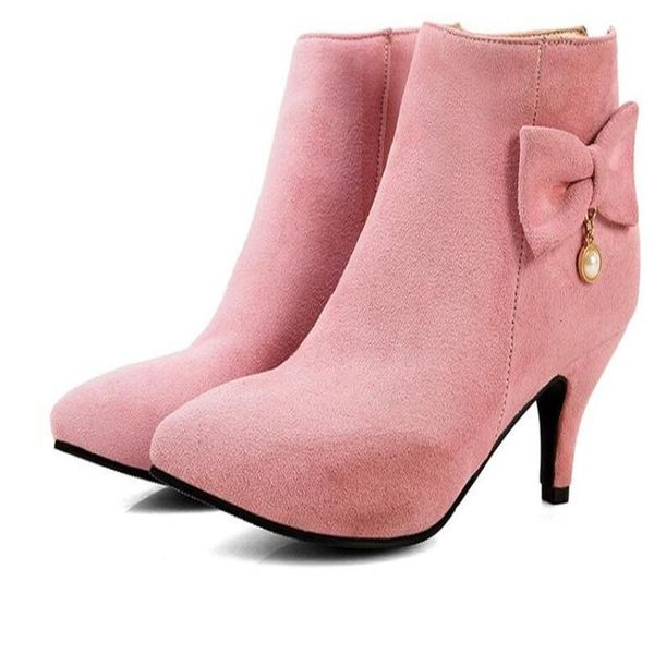 boots women boots autumn winter warm flock fashion zip butterfly-knot ankle boot black beige pink high-heeled shoe yimq
boots women boots autumn winter warm flock fashion zip butterfly-knot ankle boot black beige pink high-heeled shoe yimq