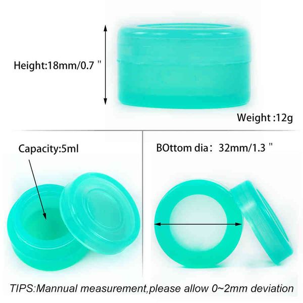factory outlet super clear 5ml non-stick silicone bustomized bho oil container clear mini for wax
factory outlet super clear 5ml non-stick silicone bustomized bho oil container clear mini for wax