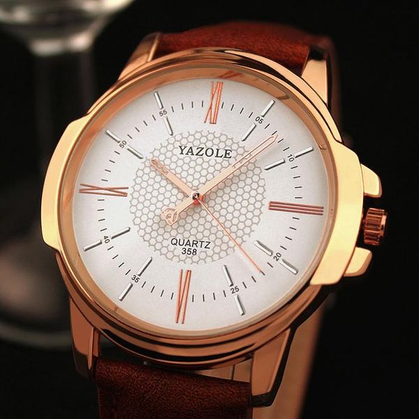 wristwatches yazole fashion men's waterproof quartz watch hua business wrist reloj hombres relogio masculino, Slivery;brown
wristwatches yazole fashion men's waterproof quartz watch hua business wrist reloj hombres relogio masculino, Slivery;brown