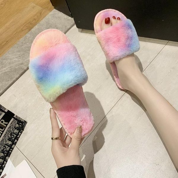 sweat women slippers female furry colorful slides woman home shoes casual bedroom flats thick fur flurry colorfu footwear, Black
sweat women slippers female furry colorful slides woman home shoes casual bedroom flats thick fur flurry colorfu footwear, Black