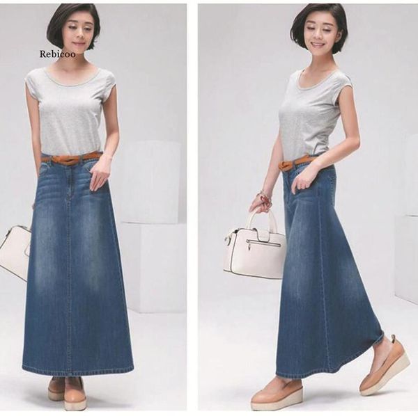 skirts summer fashion maxi long skirt women denim buttons casual pockets solid female jupe oversized, Black
skirts summer fashion maxi long skirt women denim buttons casual pockets solid female jupe oversized, Black