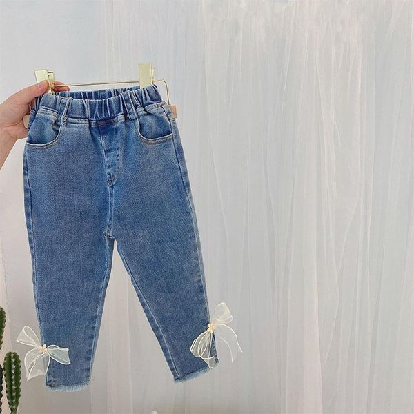 toddler girls jeans girl's autumn spring denim pants 2021 kids casual fashion elastic waist split bow child trousers, Blue
toddler girls jeans girl's autumn spring denim pants 2021 kids casual fashion elastic waist split bow child trousers, Blue
