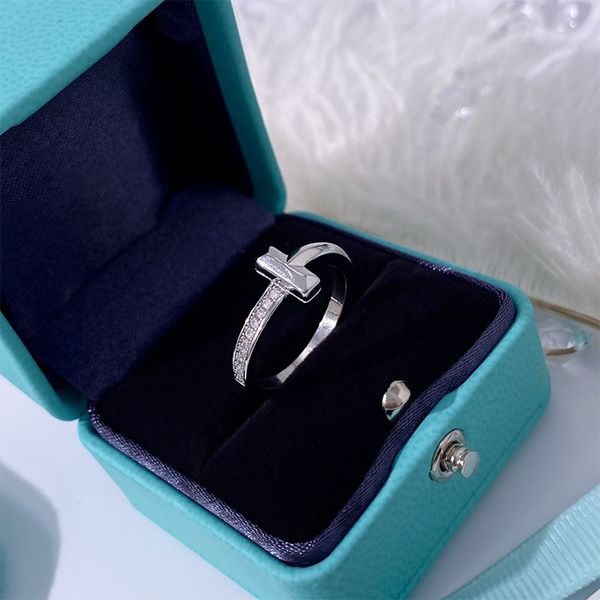 01 taobao vibrato live fashion diamond half smooth tiktok narrow edition double t word ring, Silver
01 taobao vibrato live fashion diamond half smooth tiktok narrow edition double t word ring, Silver