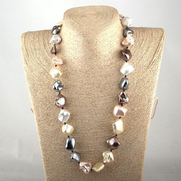 fashion bohemian jewelry irregular big pearl shell necklaces for women ethnic necklace m chokers, Golden;silver
fashion bohemian jewelry irregular big pearl shell necklaces for women ethnic necklace m chokers, Golden;silver