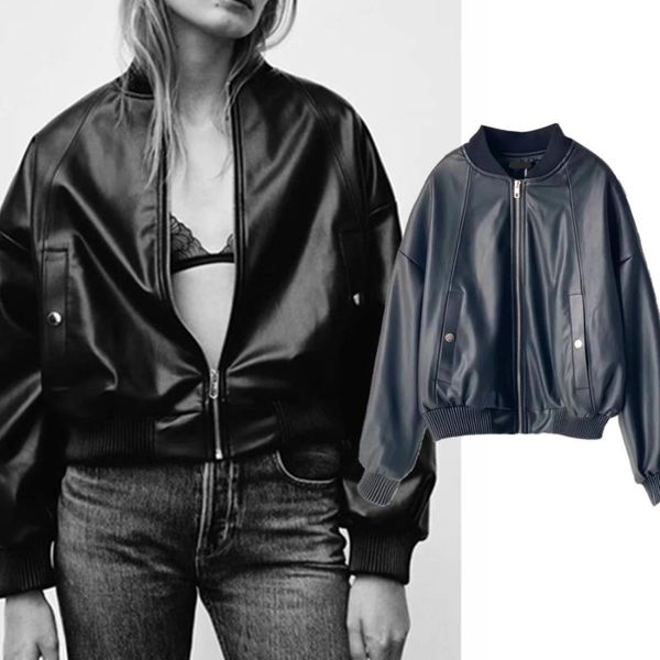 women's jackets maxbutti withered fashion leather jacket women england style high street vintage oversize loose motorcycle coat, Black;brown
women's jackets maxbutti withered fashion leather jacket women england style high street vintage oversize loose motorcycle coat, Black;brown