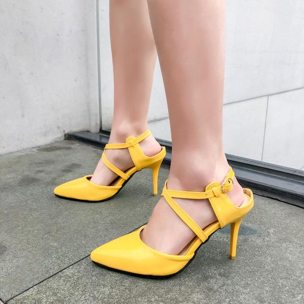 dress shoes 2021 fashion women high heels stiletto ankle strap 8.5cm pumps black thin heel buckle white hollow bridal
dress shoes 2021 fashion women high heels stiletto ankle strap 8.5cm pumps black thin heel buckle white hollow bridal
