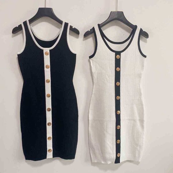 2021ss brand casual dress womens sleeveless slim dresses great quality women designers clothes handmade knitting high elasticity, Black;gray
2021ss brand casual dress womens sleeveless slim dresses great quality women designers clothes handmade knitting high elasticity, Black;gray