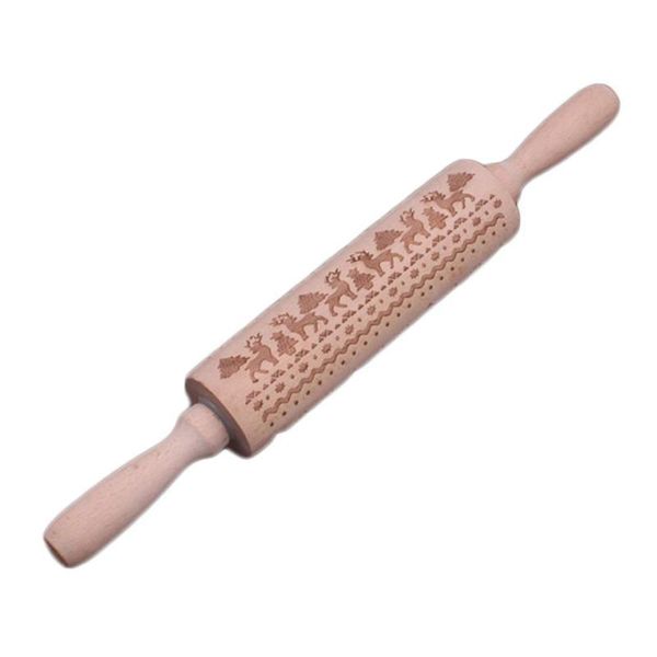 rolling pins & pastry boards 1pcs christmas pin wooden cookie rollers embossing kitchen accessories decor f7v7
rolling pins & pastry boards 1pcs christmas pin wooden cookie rollers embossing kitchen accessories decor f7v7