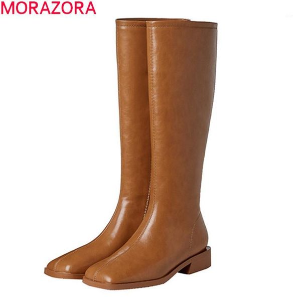 boots morazora arrival knee high low heel square toe 3 colors winter women comfortable fashion ladies shoes1, Black
boots morazora arrival knee high low heel square toe 3 colors winter women comfortable fashion ladies shoes1, Black