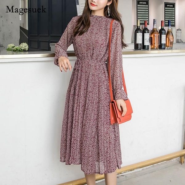 casual dresses 2021 autumn spring elegant stand collar floral print chiffon dress full sleeve fashion women a-line long pleated dress3603, Black;gray
casual dresses 2021 autumn spring elegant stand collar floral print chiffon dress full sleeve fashion women a-line long pleated dress3603, Black;gray