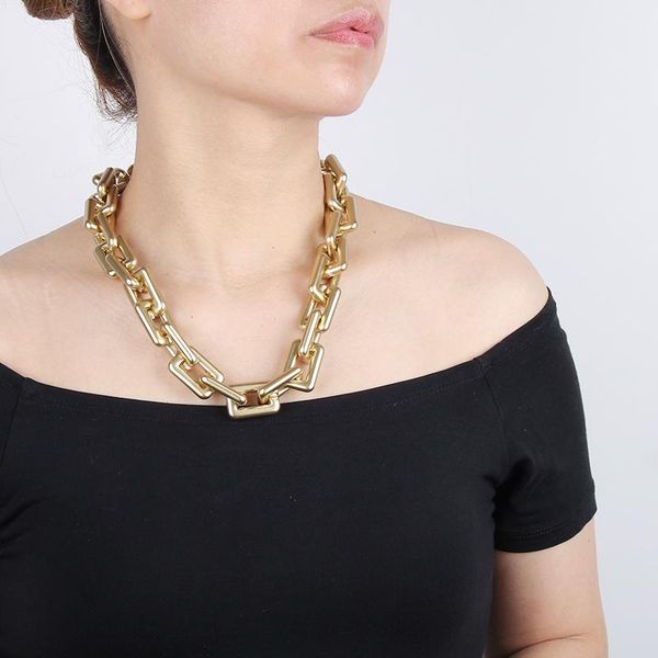 chains fashion gold copper color necklaces vintage thick chain statement men pendants punk women jewelry gift wholesale, Silver
chains fashion gold copper color necklaces vintage thick chain statement men pendants punk women jewelry gift wholesale, Silver