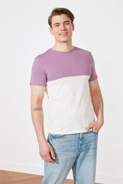 men's t-shirts trendyol men 's slim fit short-sleeve color block t-shirt tmnss21ts2406, White;black
men's t-shirts trendyol men 's slim fit short-sleeve color block t-shirt tmnss21ts2406, White;black